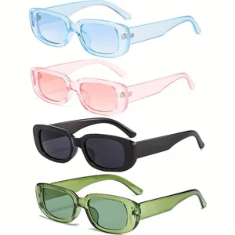 Street Fashion Glasses - 1/4 piezas de gafas de sol