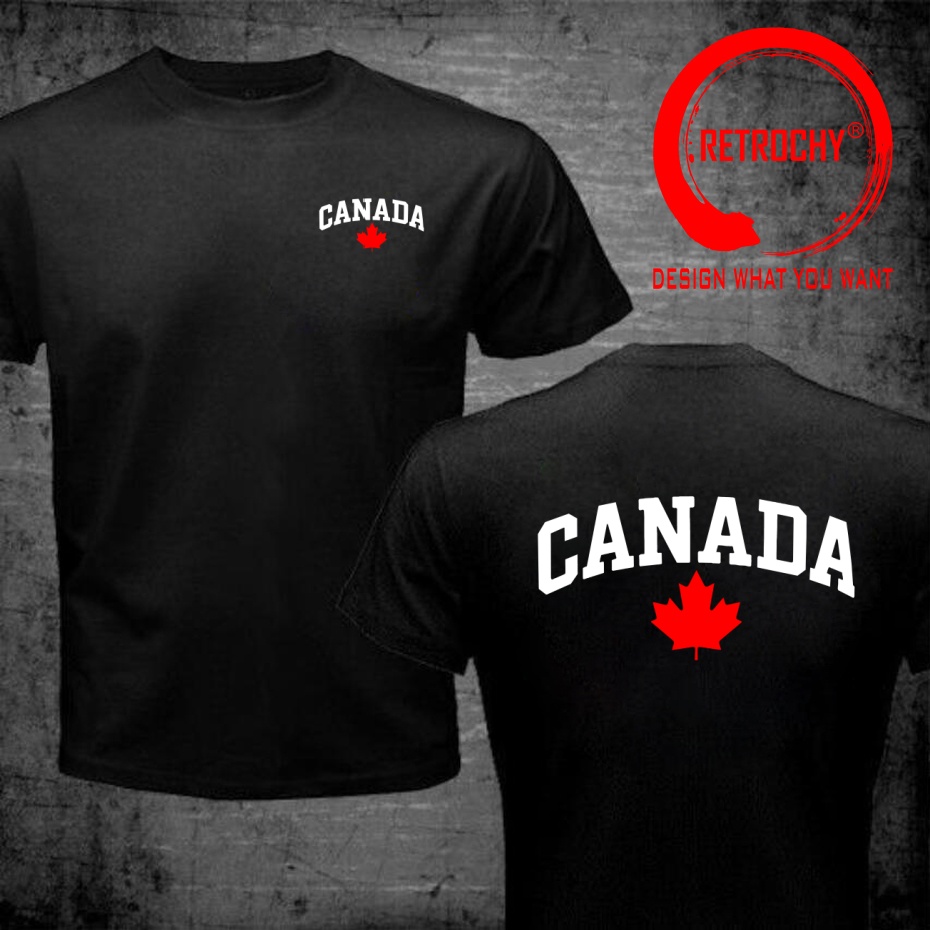 Street Fashion Canada - Camiseta con estampado de letras de