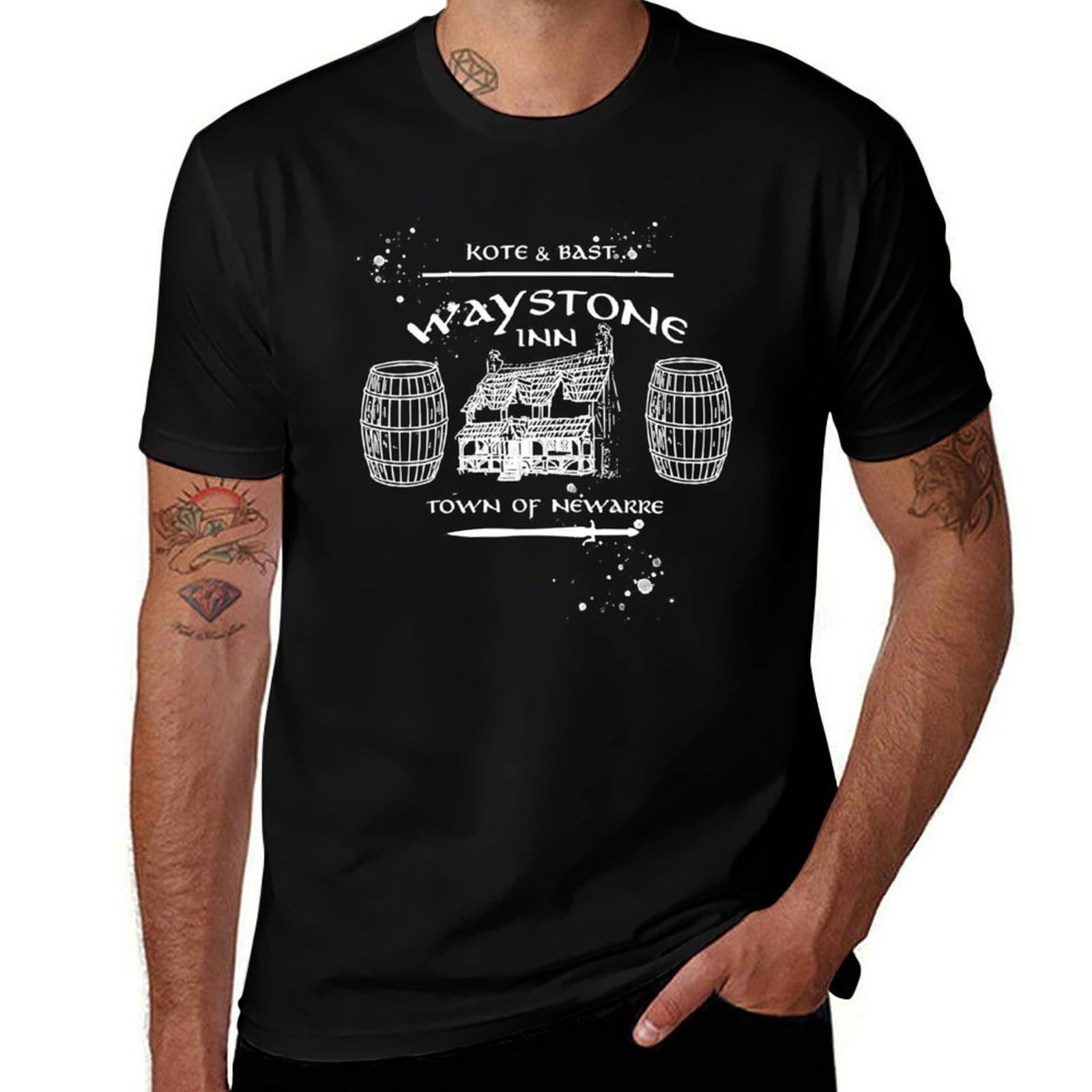 Street Fashion Name - Camiseta Waystone Inn Name Of The