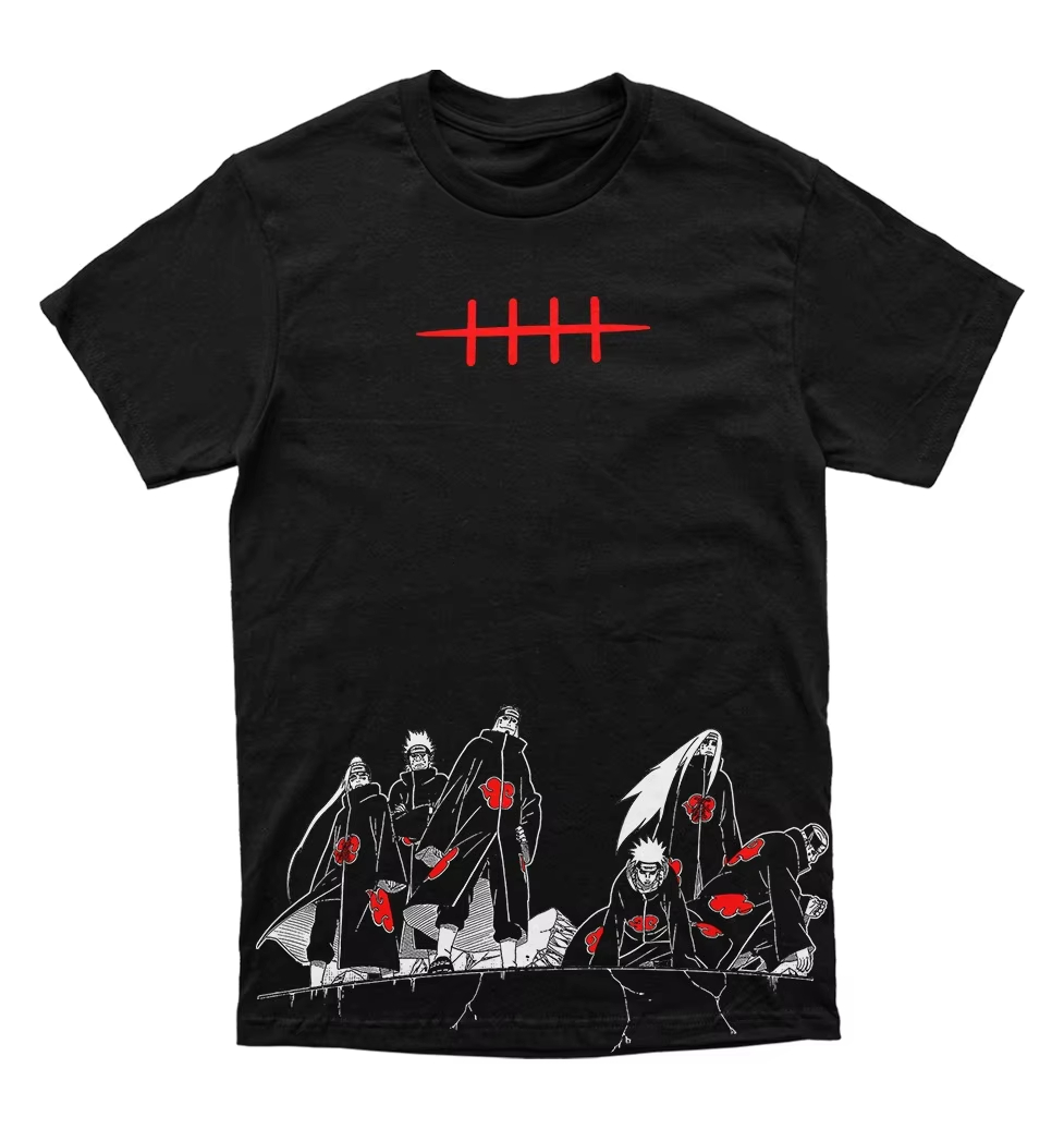 Street Fashion Types - Camiseta con gráfico de Naruto Pain