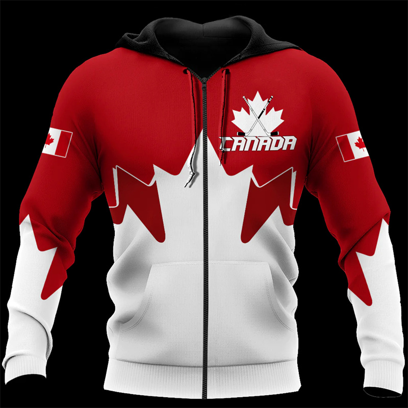 Street Fashion Canada - Sudadera con capucha para hombre y