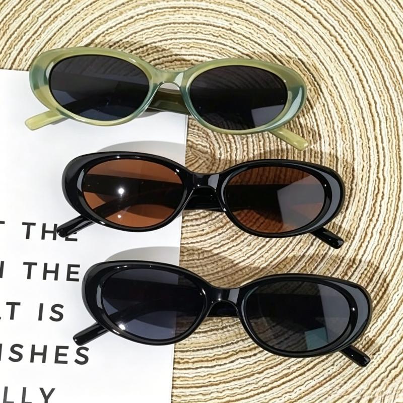 Street Fashion Photo - Gafas de Sol Retro Ovaladas para