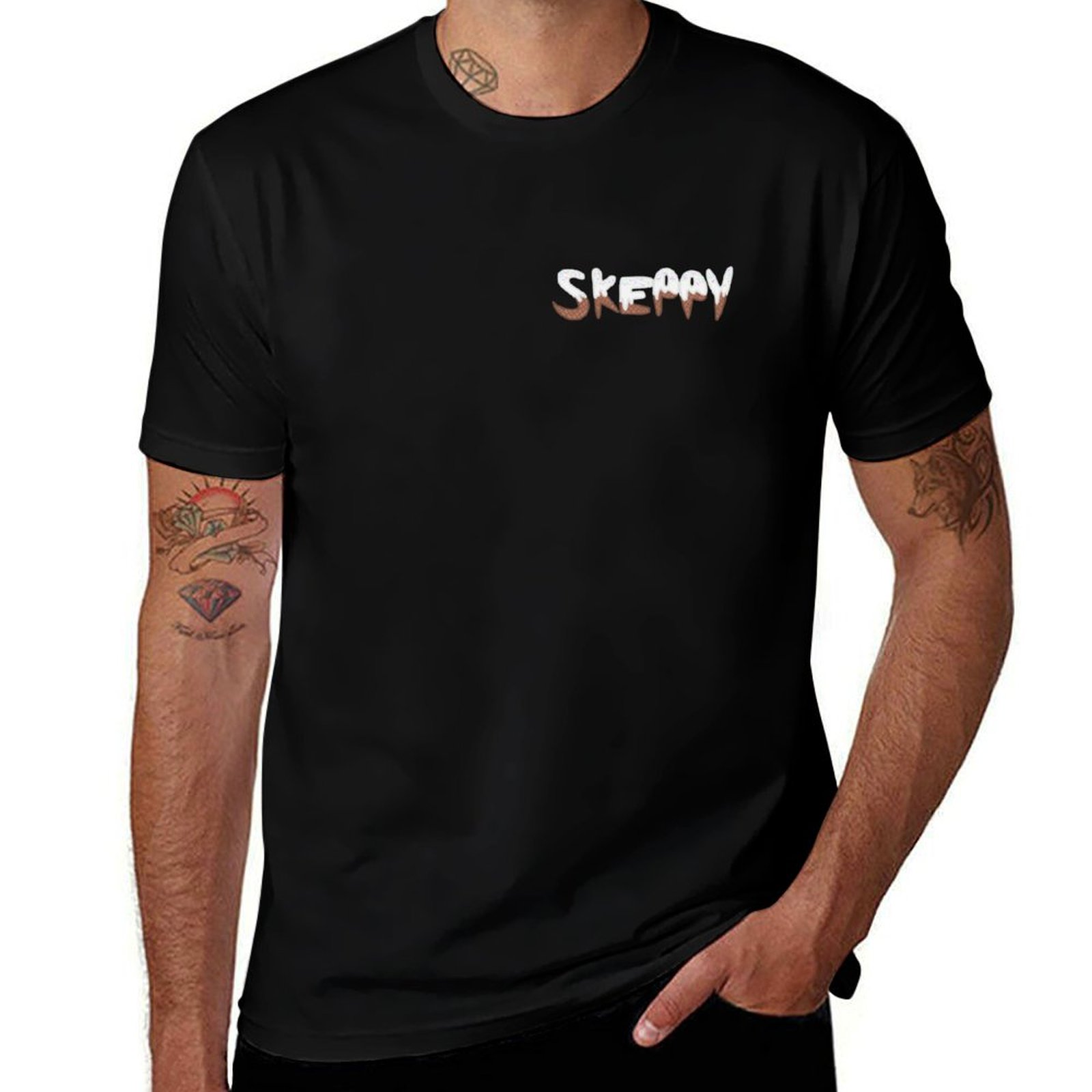 Street Fashion Name - Camiseta Skeppy (nombre) con estampado de