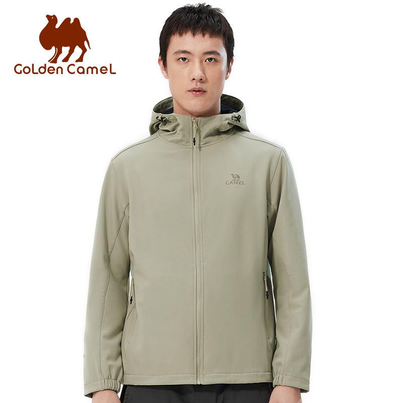Windbreak Shell Jacket - Chaquetas de Senderismo GOLDEN CAMEL para