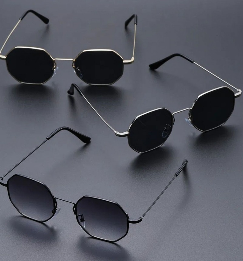 Street Fashion Glasses - Gafas de sol cuadradas pequeñas y