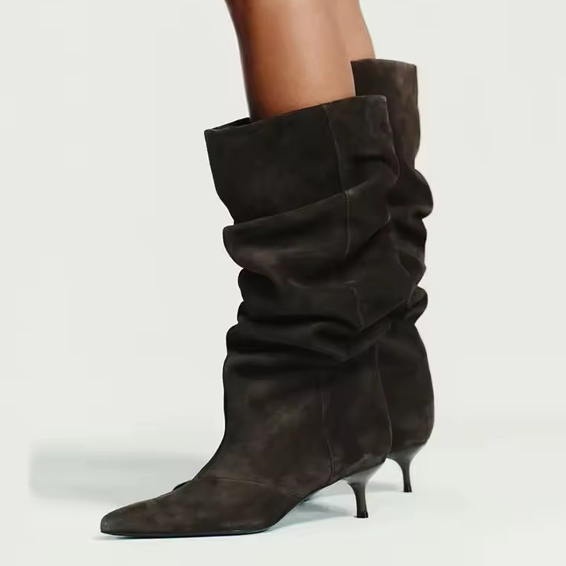 Street Fashion Runway - Liyke, moda de pasarela, botas hasta