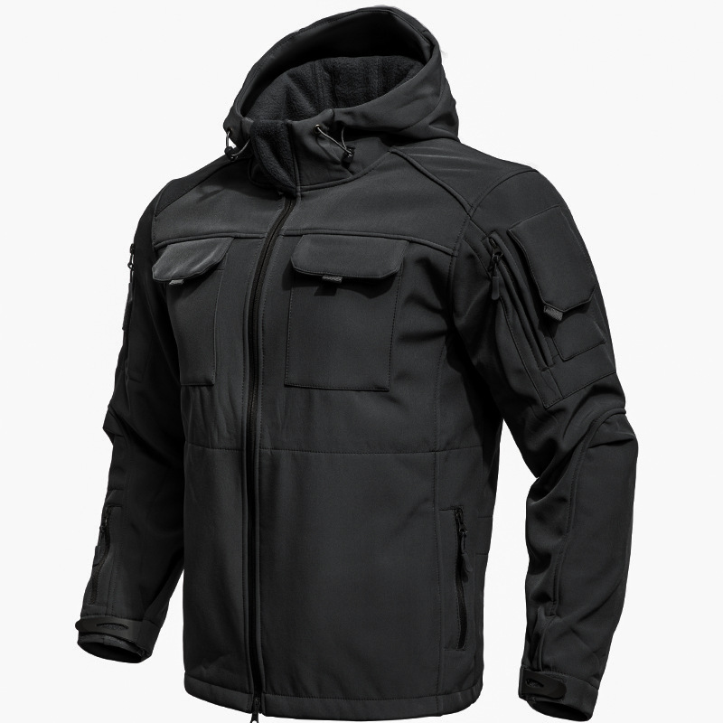 Windbreak Shell Jacket - Chaqueta Táctica Impermeable para Hombre, Modelo