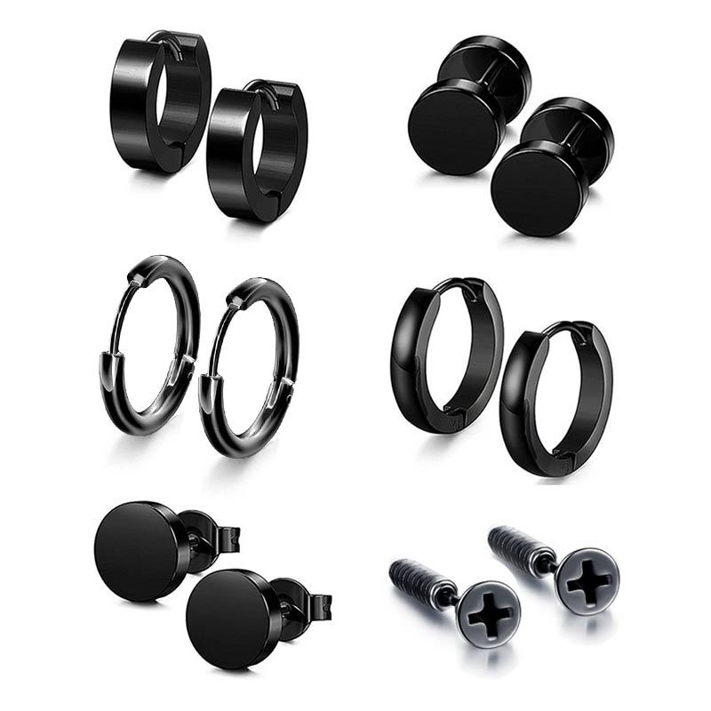 1 Pieza Pendiente de Acero Ino - Street Fashion Earrings reseña y precio