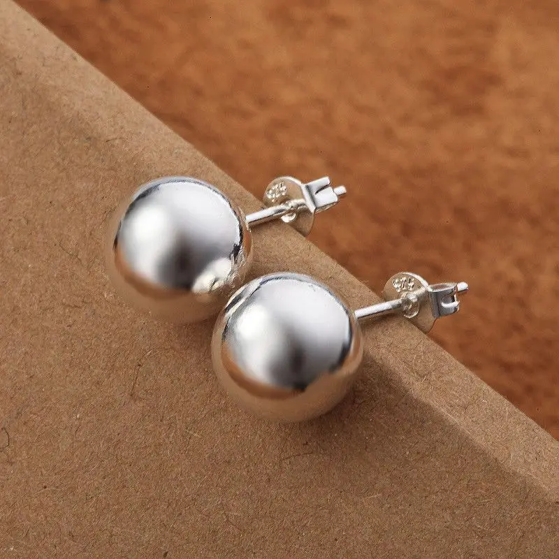Pendientes clásicos de Plata d - Street Fashion Earrings reseña y precio