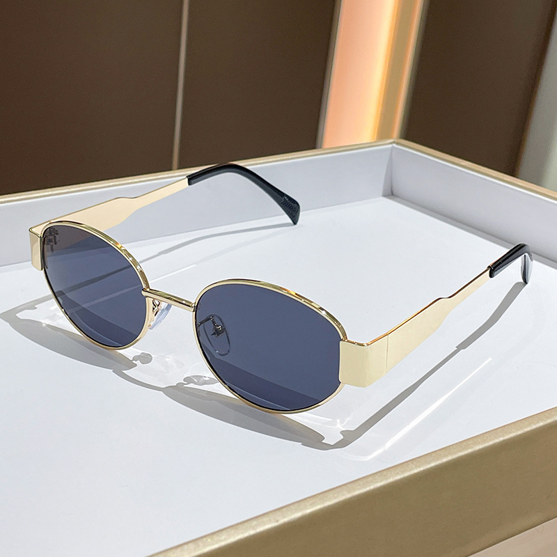 Gafas de Sol Redondas de Metal - Street Fashion Glasses reseña y precio