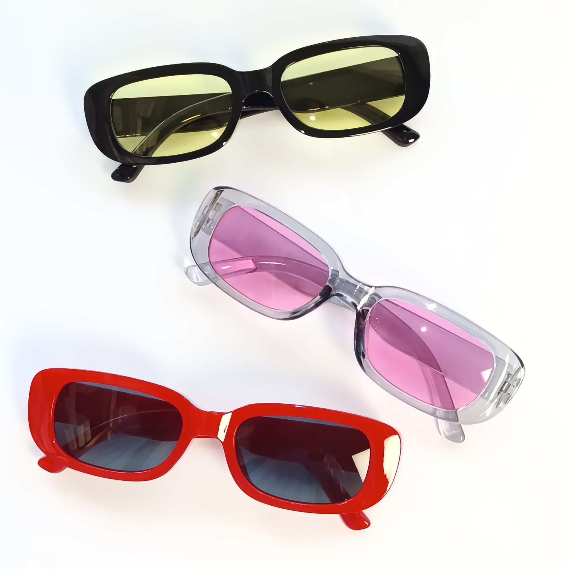 Gafas de sol rectangulares peq - Street Fashion Photo reseña y precio