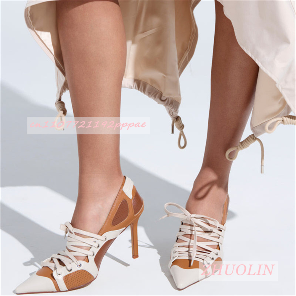 Zapatos de tacón de aguja con  - Street Fashion Y2K reseña y precio