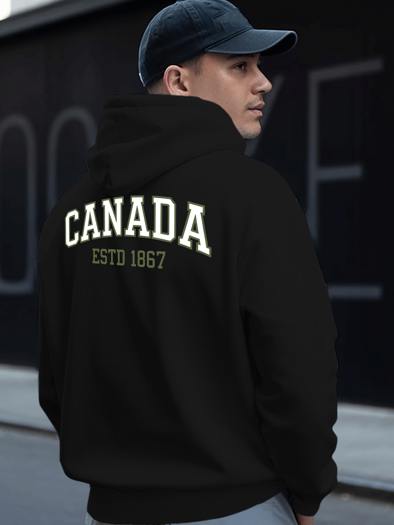Sudadera con Capucha para Homb - Street Fashion Canada reseña y precio