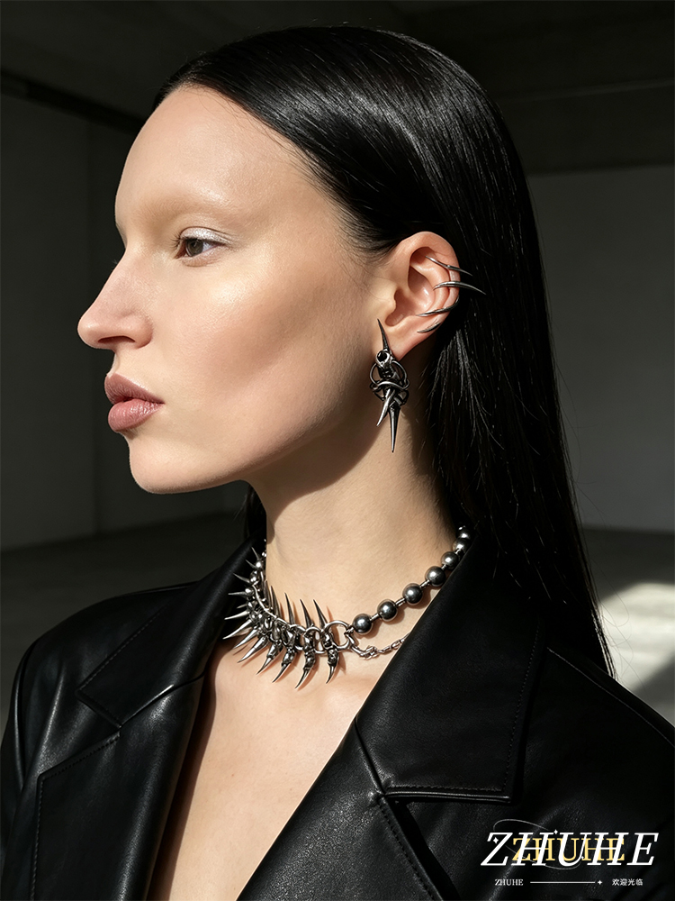 Pendientes de cuerno de esquel - Street Fashion Earrings reseña y precio
