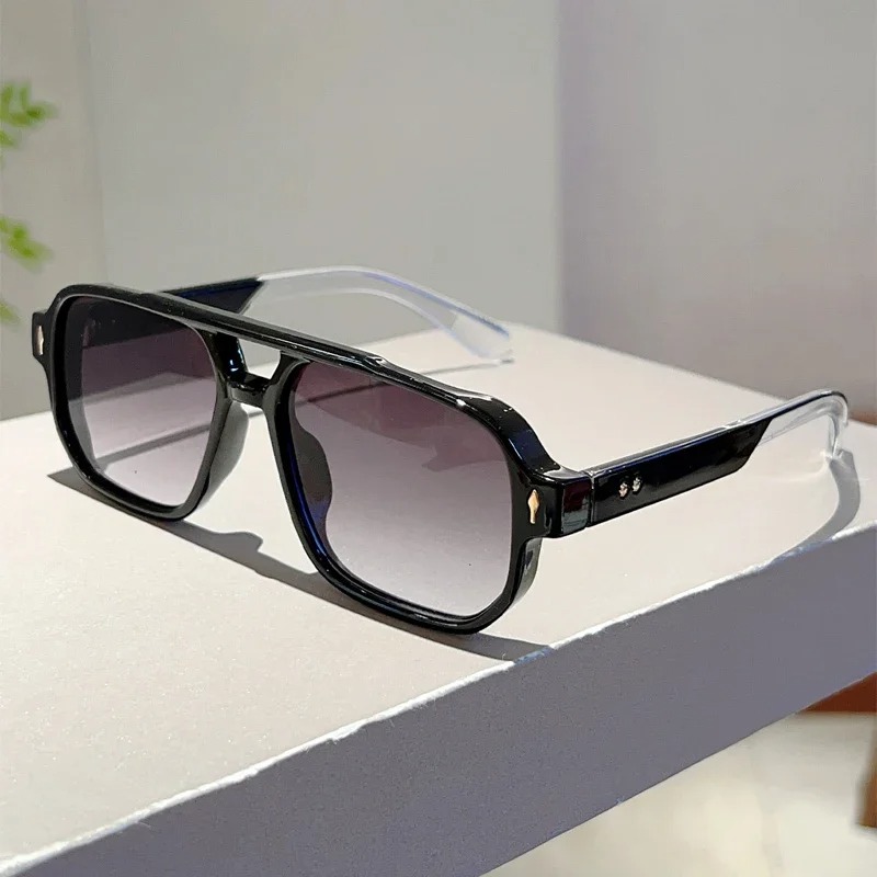 Nuevas Gafas de Sol Cuadradas  - Street Fashion Glasses reseña y precio