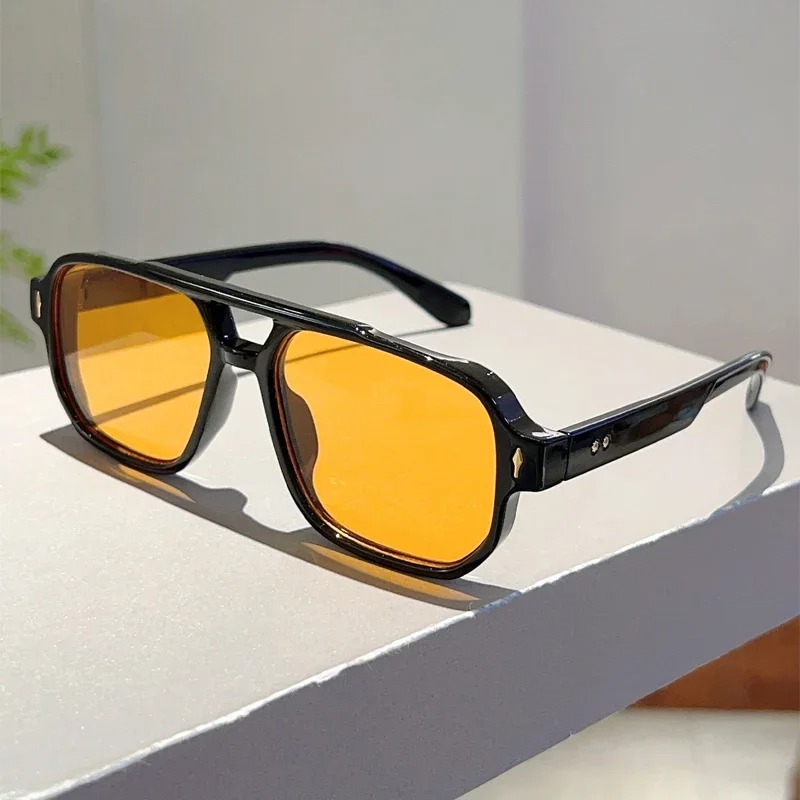 Nuevas Gafas de Sol Cuadradas  - Street Fashion Glasses reseña y precio