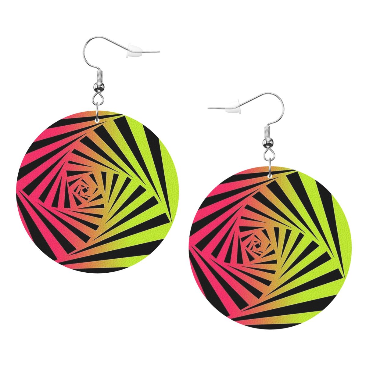 Pendientes colgantes de cuero  - Street Fashion Photo reseña y precio