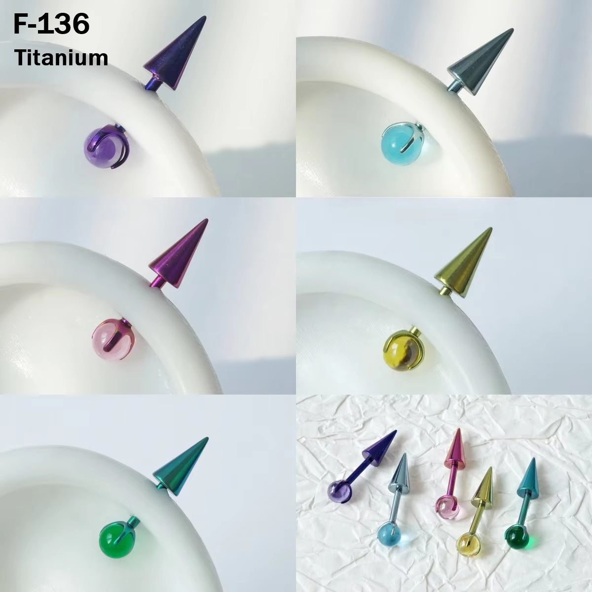 Pendientes de tuerca de titani - Street Fashion Earrings reseña y precio