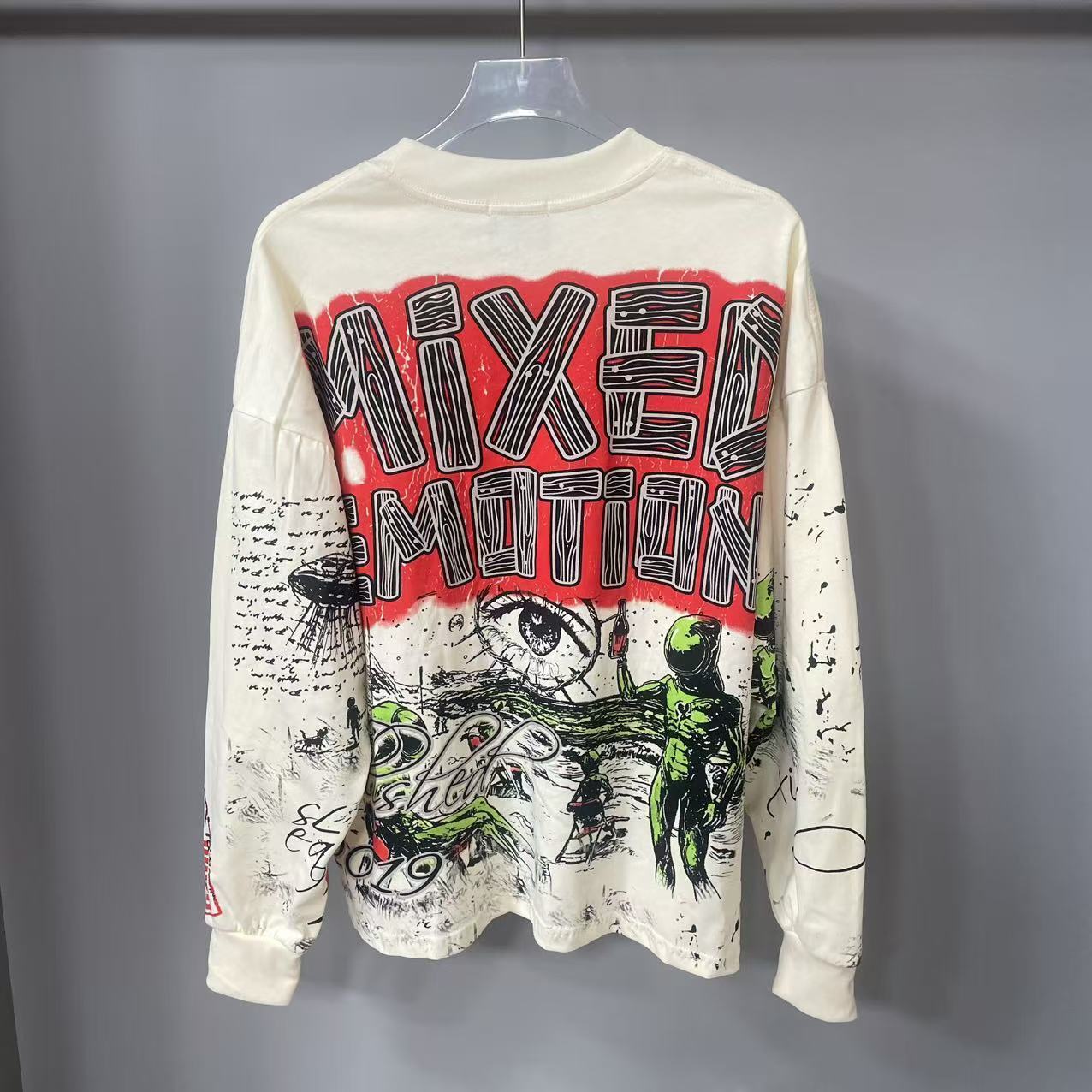 Camiseta de manga larga MIXED- - Street Fashion Types reseña y precio