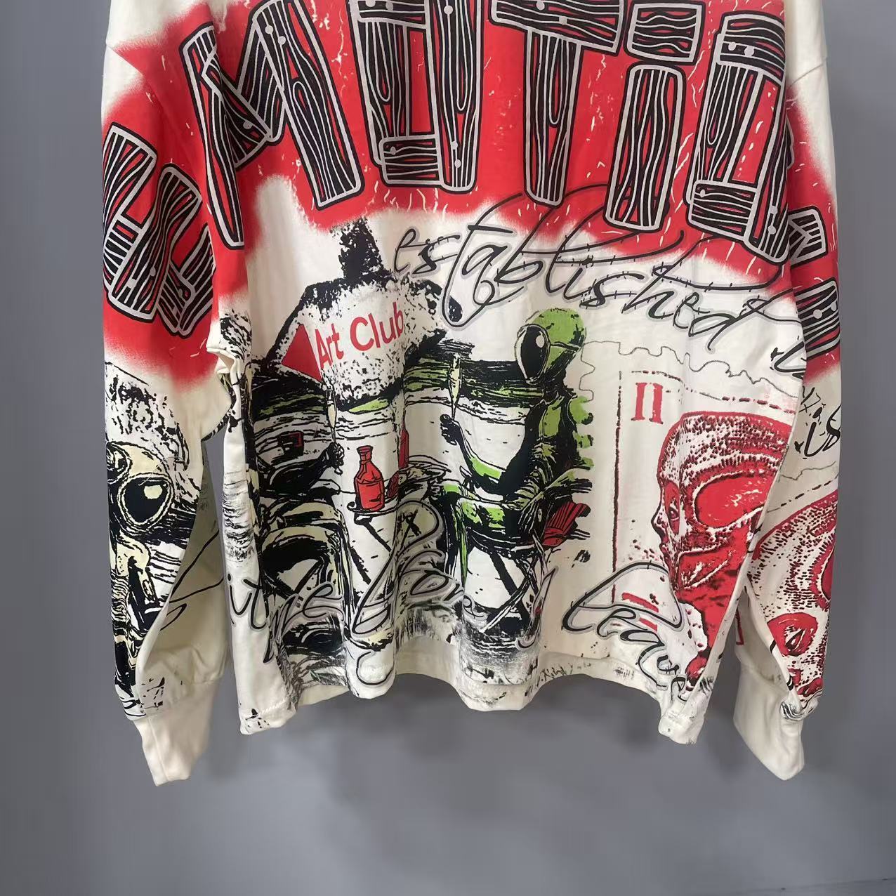 Camiseta de manga larga MIXED- - Street Fashion Types reseña y precio