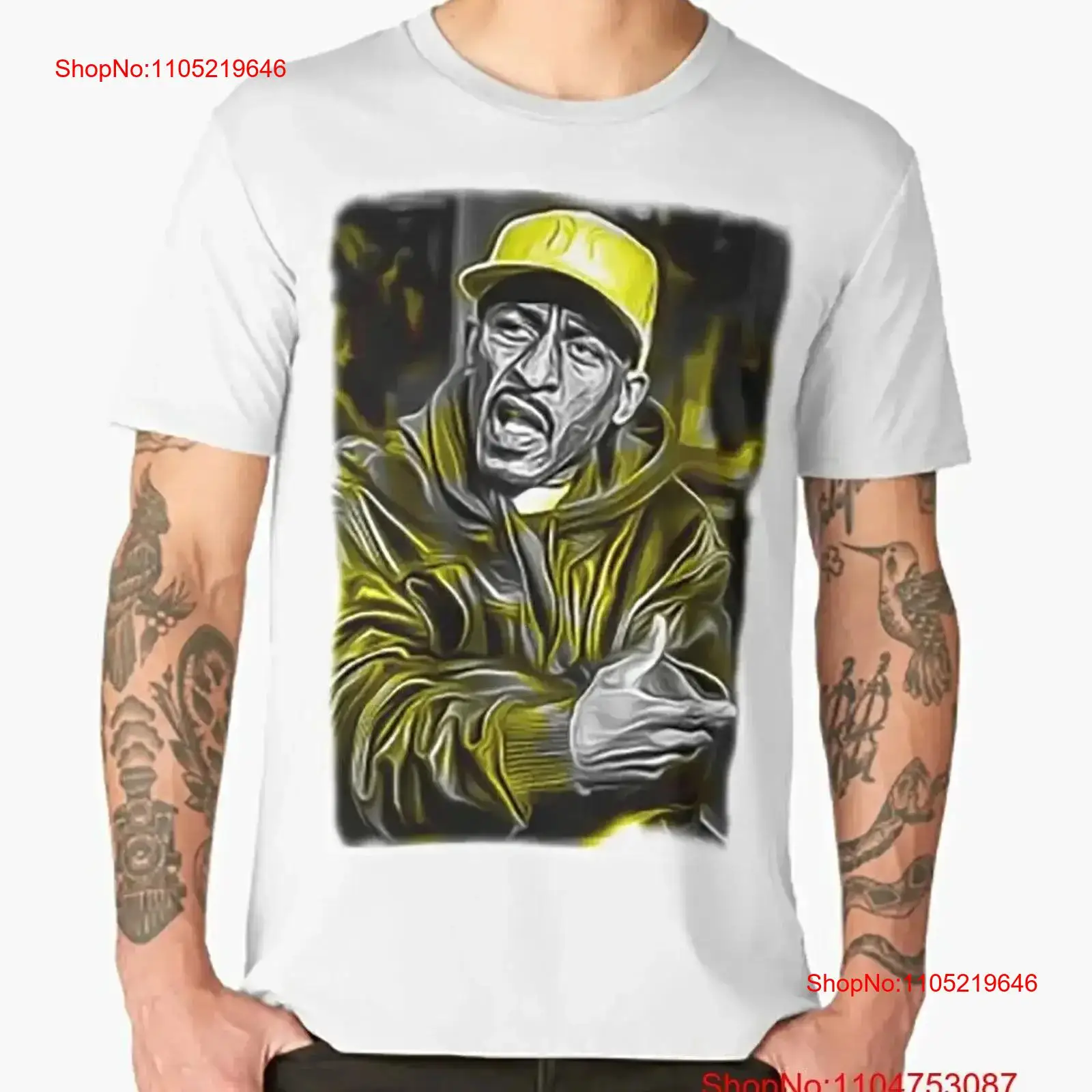 Rakim camiseta rapero clásico  - Street Fashion Types reseña y precio