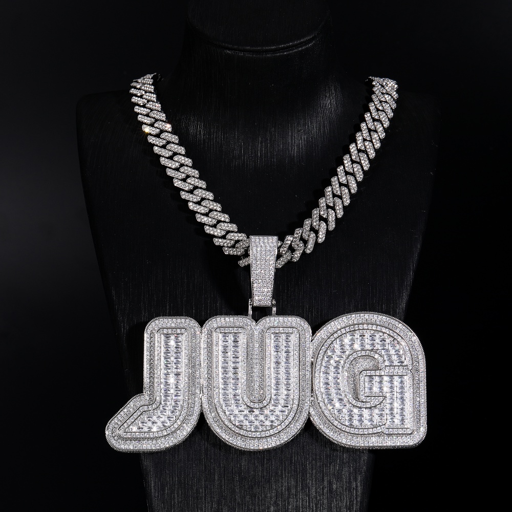 Collar con Colgante de Letras  - Street Fashion Name reseña y precio