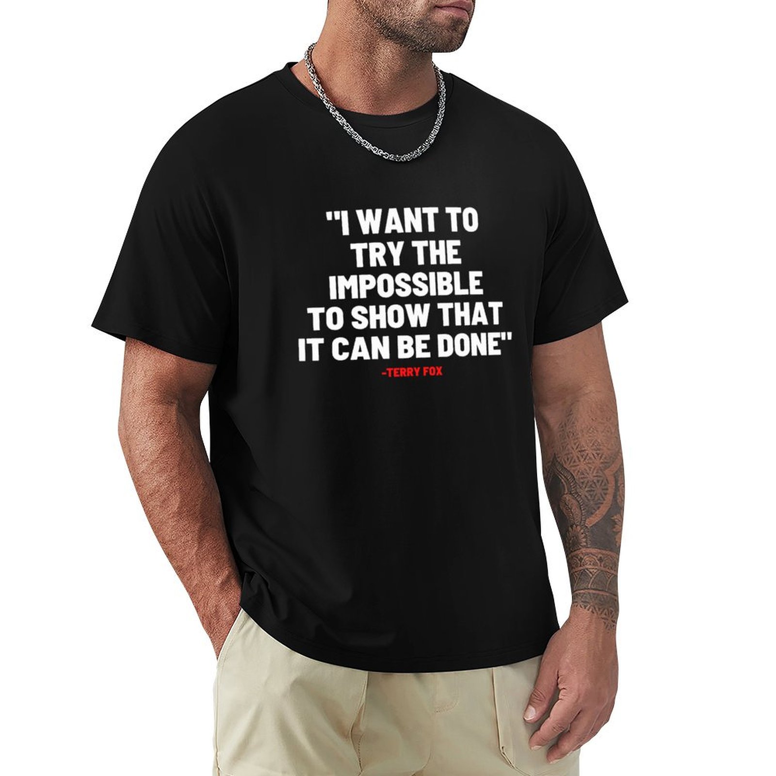 Camiseta Terry Fox Canada The  - Street Fashion Canada reseña y precio