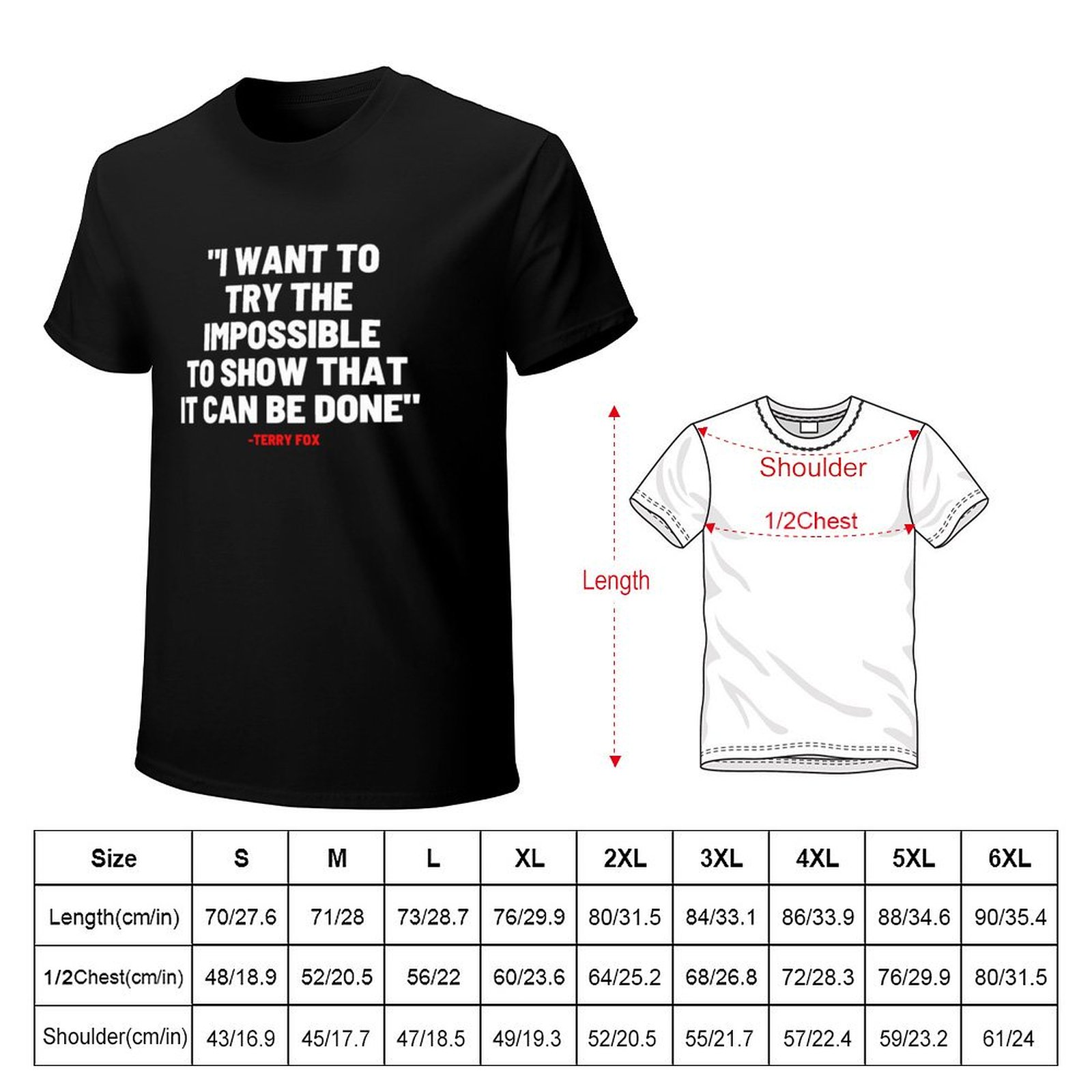 Camiseta Terry Fox Canada The  - Street Fashion Canada reseña y precio
