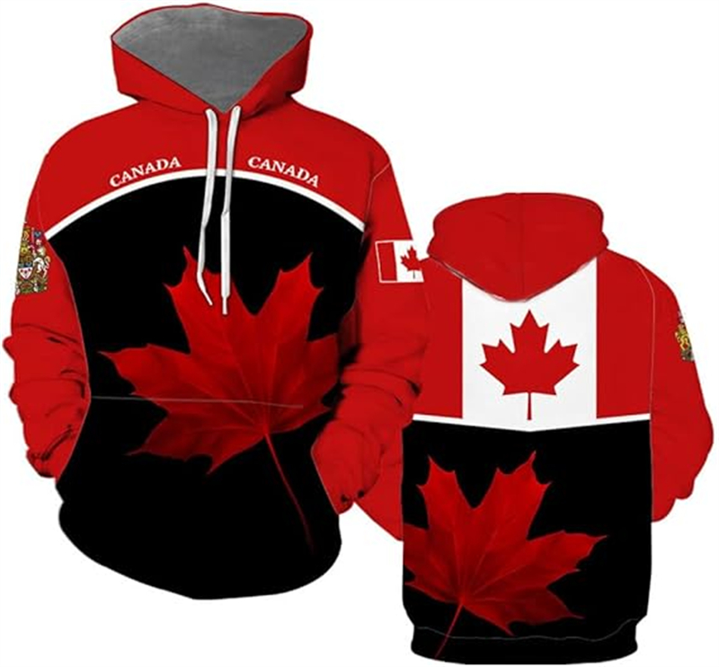 Sudadera con capucha de Canadá - Street Fashion Canada reseña y precio