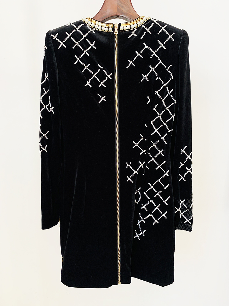 Vestido de Terciopelo con Lent - Street Fashion Runway reseña y precio