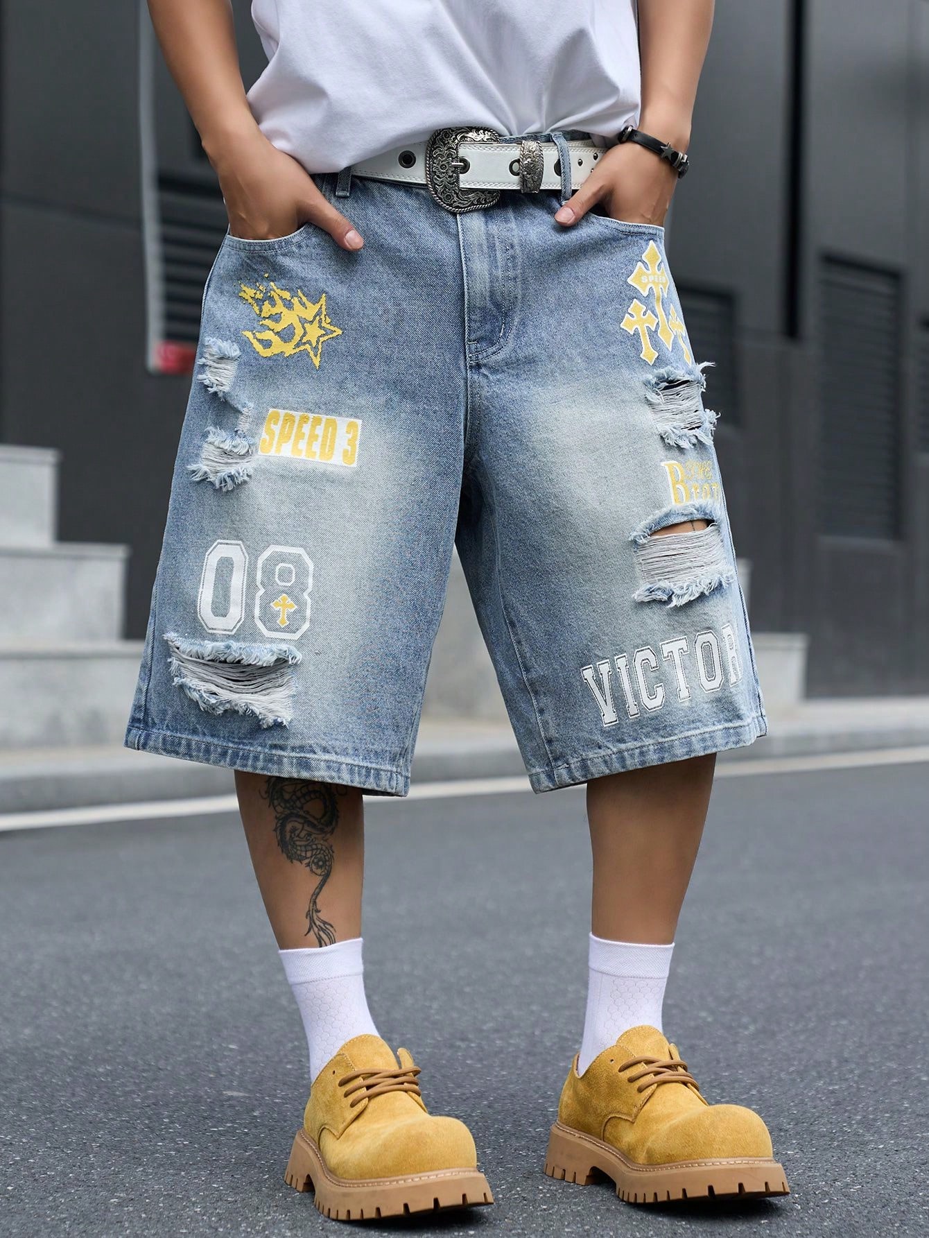 Pantalones cortos de mezclilla - Street Fashion Types reseña y precio