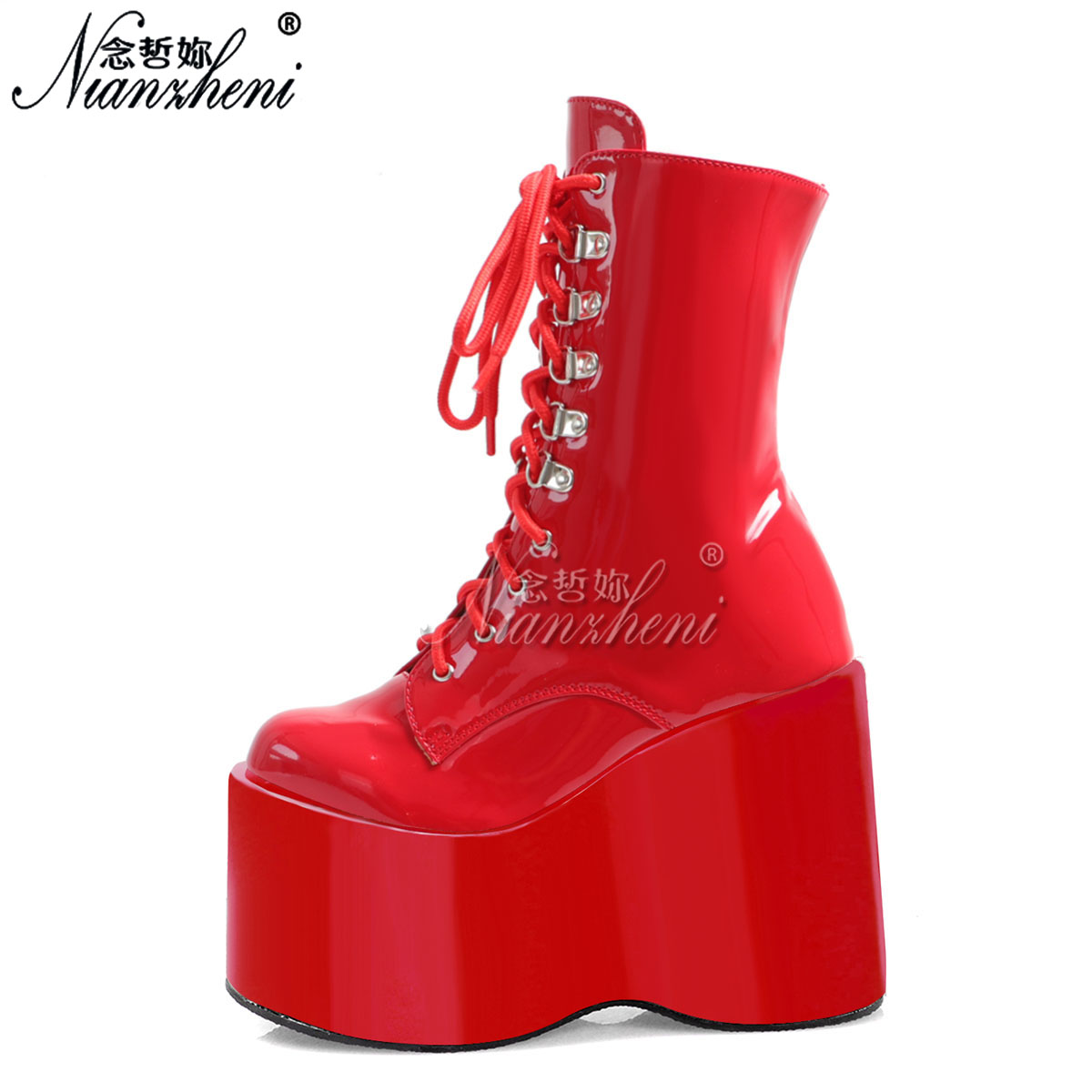 Botas de tacón alto de 12 cm c - Street Fashion Show reseña y precio
