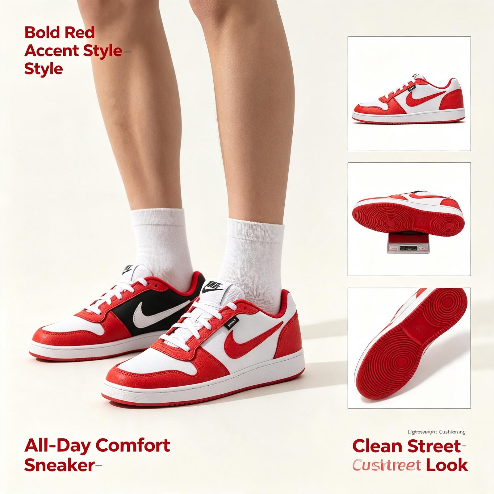 Nike Ebernon Low Prem, zapatil - Street Fashion Nike reseña y precio
